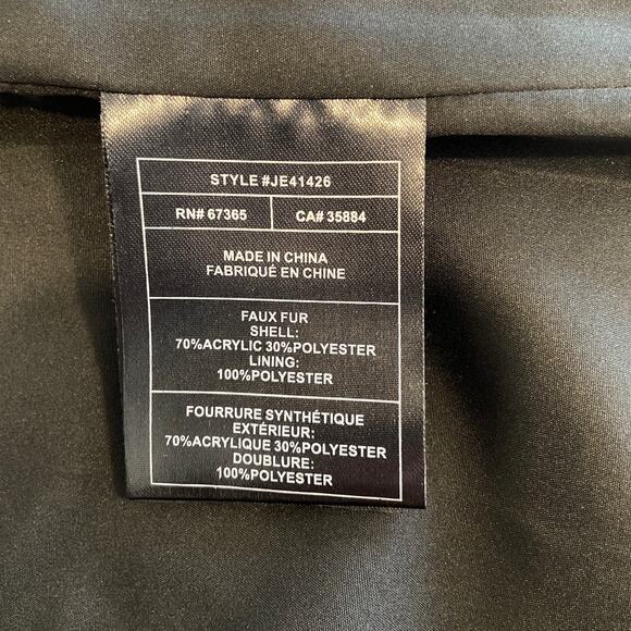 Jack by BB Dakota Faux Fur Vest - Women's Size Small - Picture 6 of 8